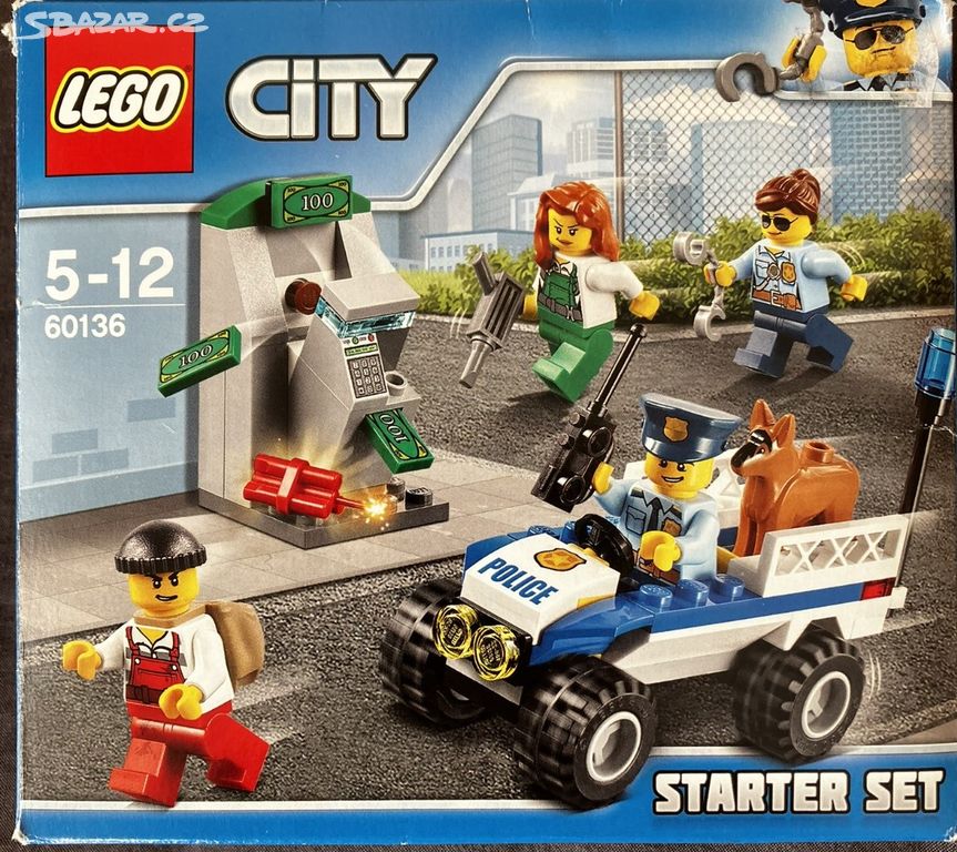 LEGO City 60136 Policie startovací sada
