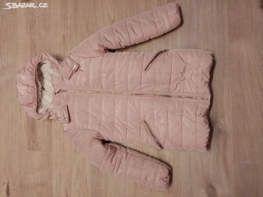 Zimní kabát dětský, vel. 134, zn. Pepco