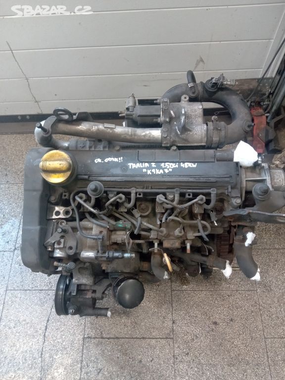 Motor Renault CLIO II, THALIA 1.5DCi 48kW K9KA7