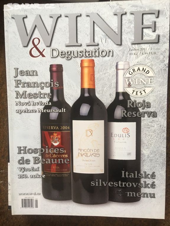 časopis wine & degustation