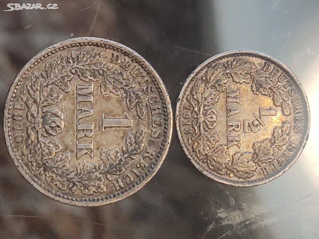 Stříbrné německé mince
