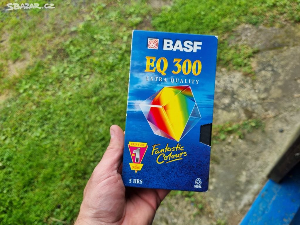 Staré VHS kazety TDK, Sony, BASF, Maxell Panasonic