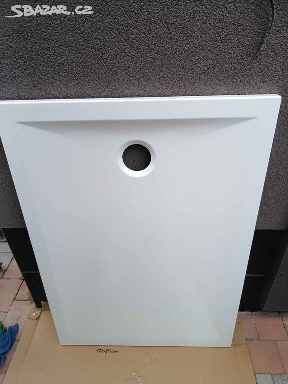 Sprchová vanička ROTH 110x80 cm - litý mramor