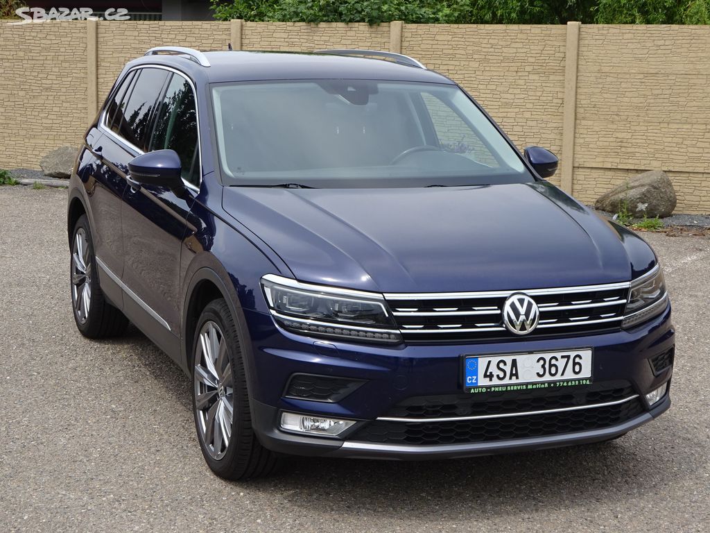 VW Tiguan 2.0 TDI 4x4 r.v.2016 1:Maj.serv.knížDPH