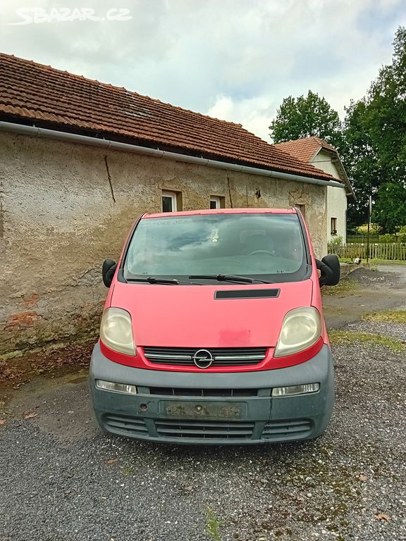 Prodám díly z OPEL VIVARO 1.9 60kW,2002,F9Q-U7