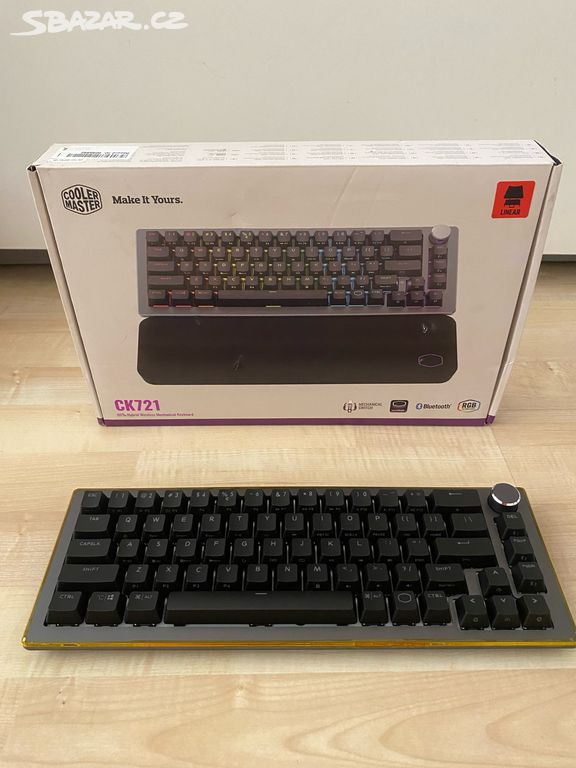 COOLER MASTER CK721 HERNÍ KLÁVESNICE