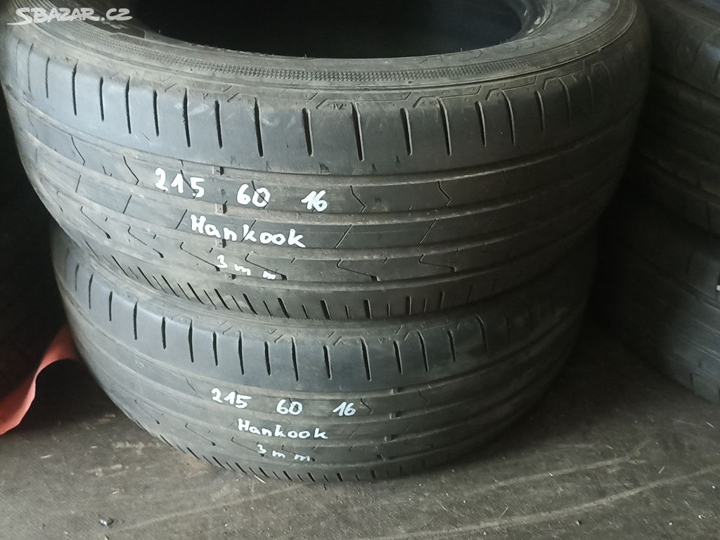 Letní pneumatiky 215 60 16 Hankook