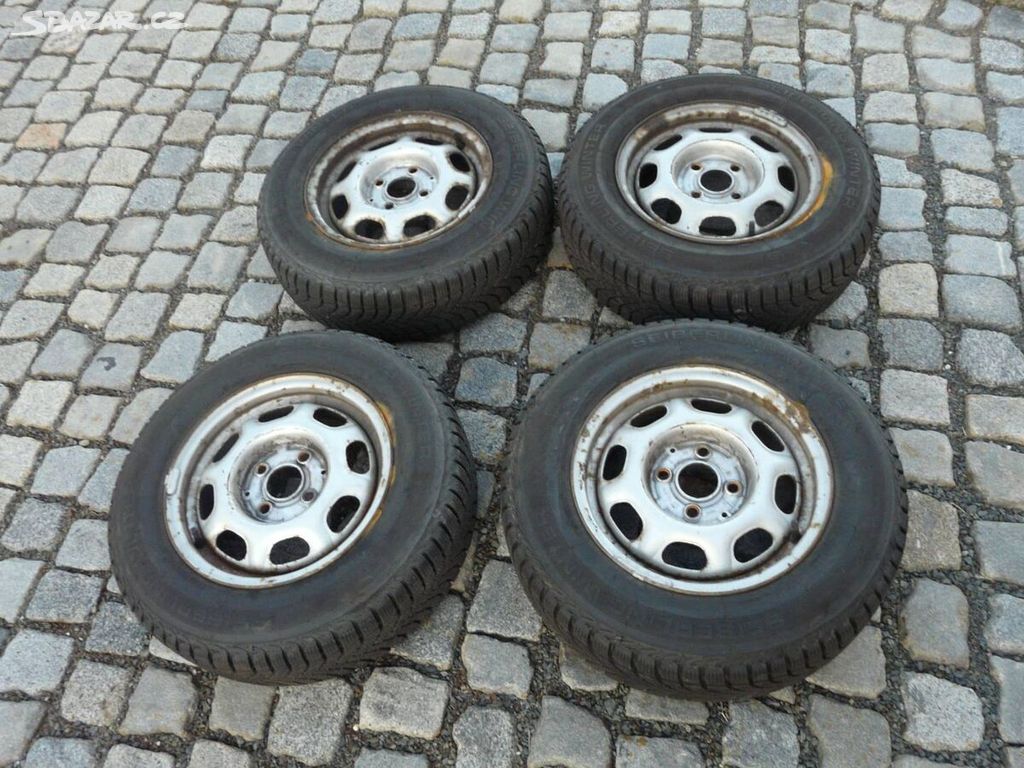 ZIMNÍ PNEU + DISKY 175/70R13 VW 13" SEAT