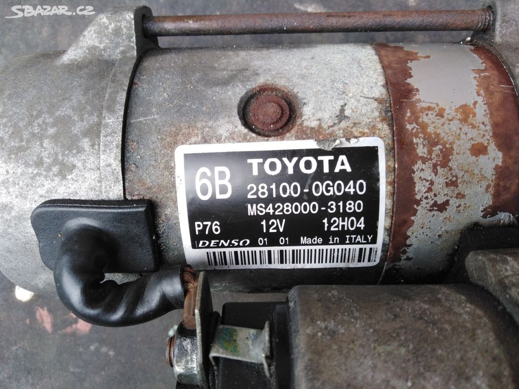 Starter DENSO Toyota 2.2 d4d 100kW