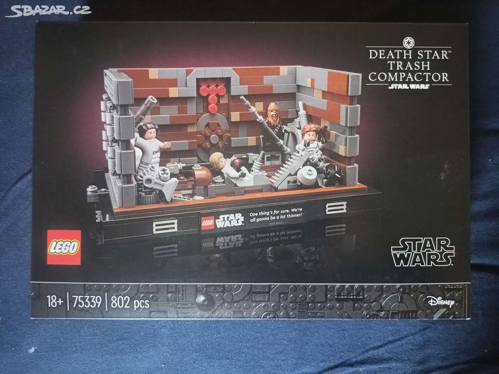 LEGO 75339 STAR WARS - Drtič odpadků Hvězdy smrti