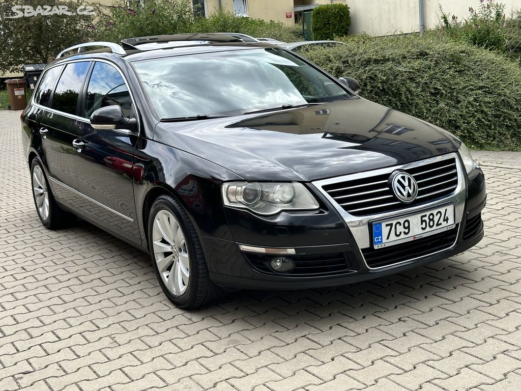 VW Passat B6 2.0 TDI Highline Kůže Navi Xenon Šíbr