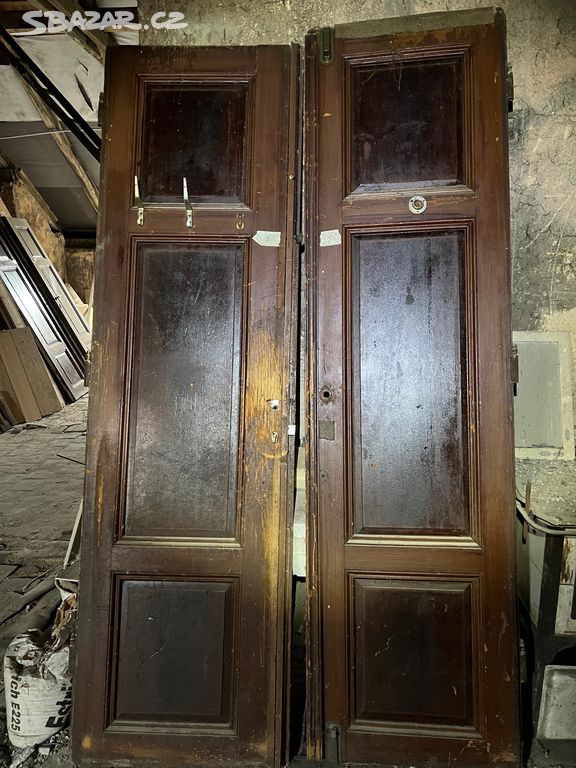 Dřevěné dveře dvoukřídlé #5