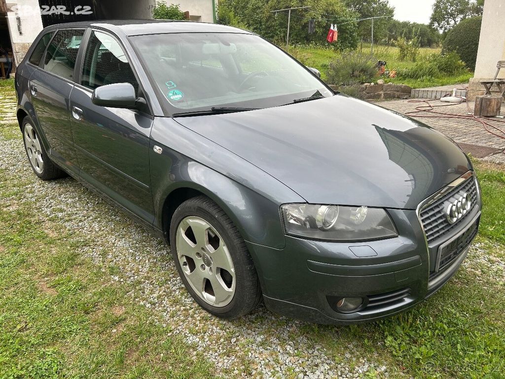 AUDI A3 2.0tdi 103kw r.11/2006 klima,alu kola 17"