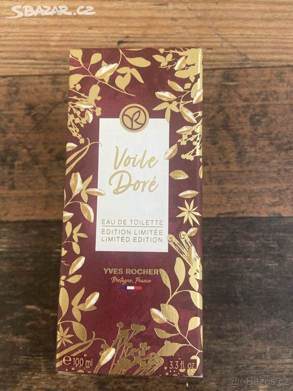 Yves Rocher - vanilka parfém Voile Doré 100ml nový