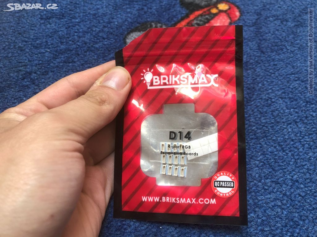 Briksmax RGB rozšiřující karty pro Lego/Moc