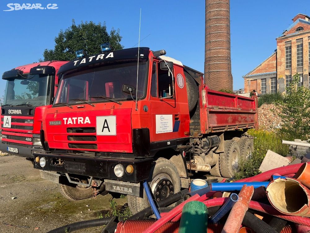 Tatra T815 S3 26 třístranný sklápěč