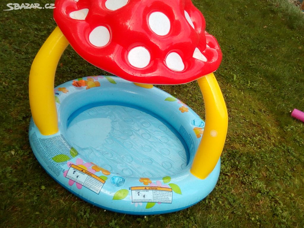 Dětský bazének muchomůrka