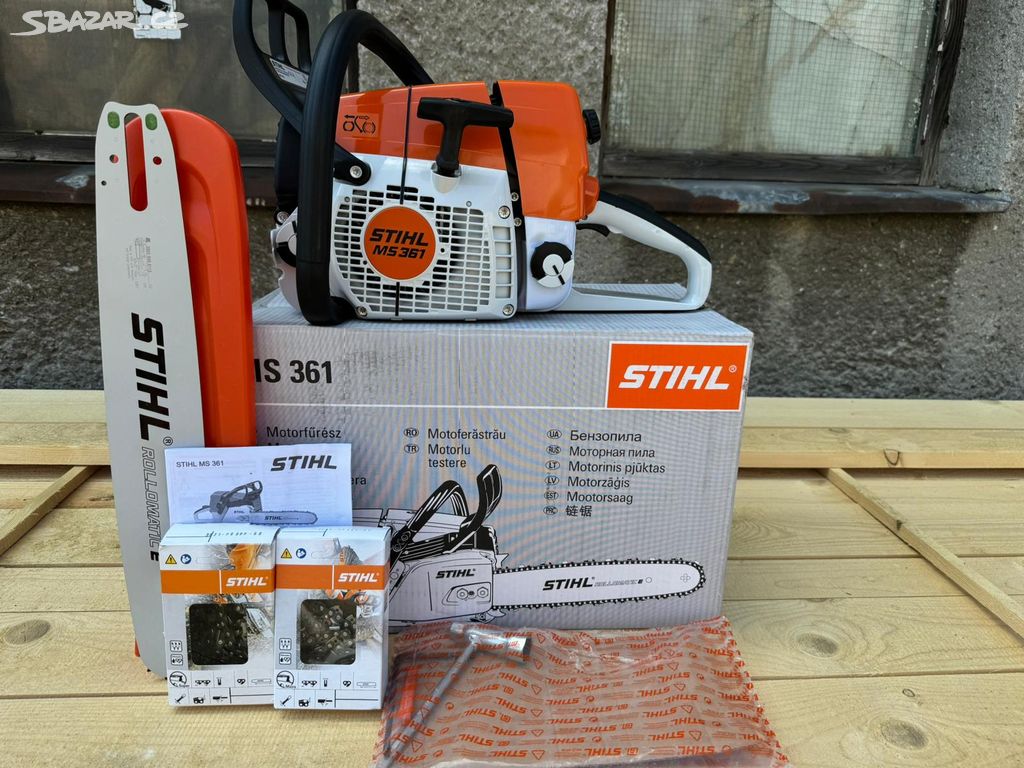 Stihl MS 361 , Nová Motorová Pila, Záruka