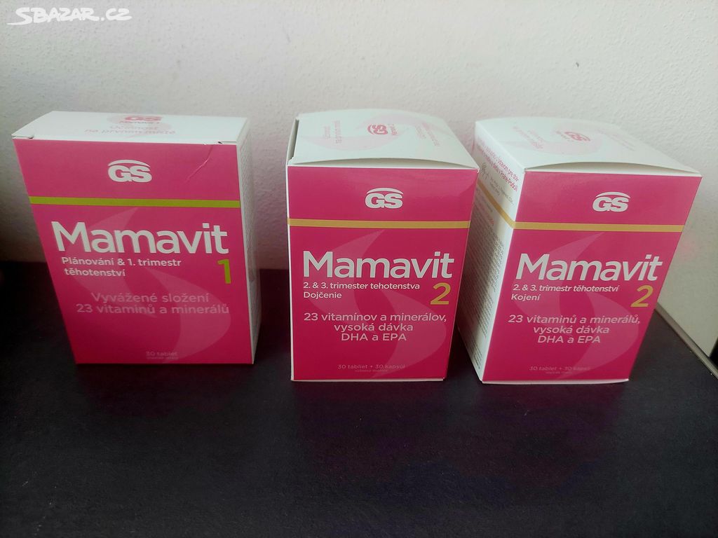 Těhotenské vitamíny MAMAVIT