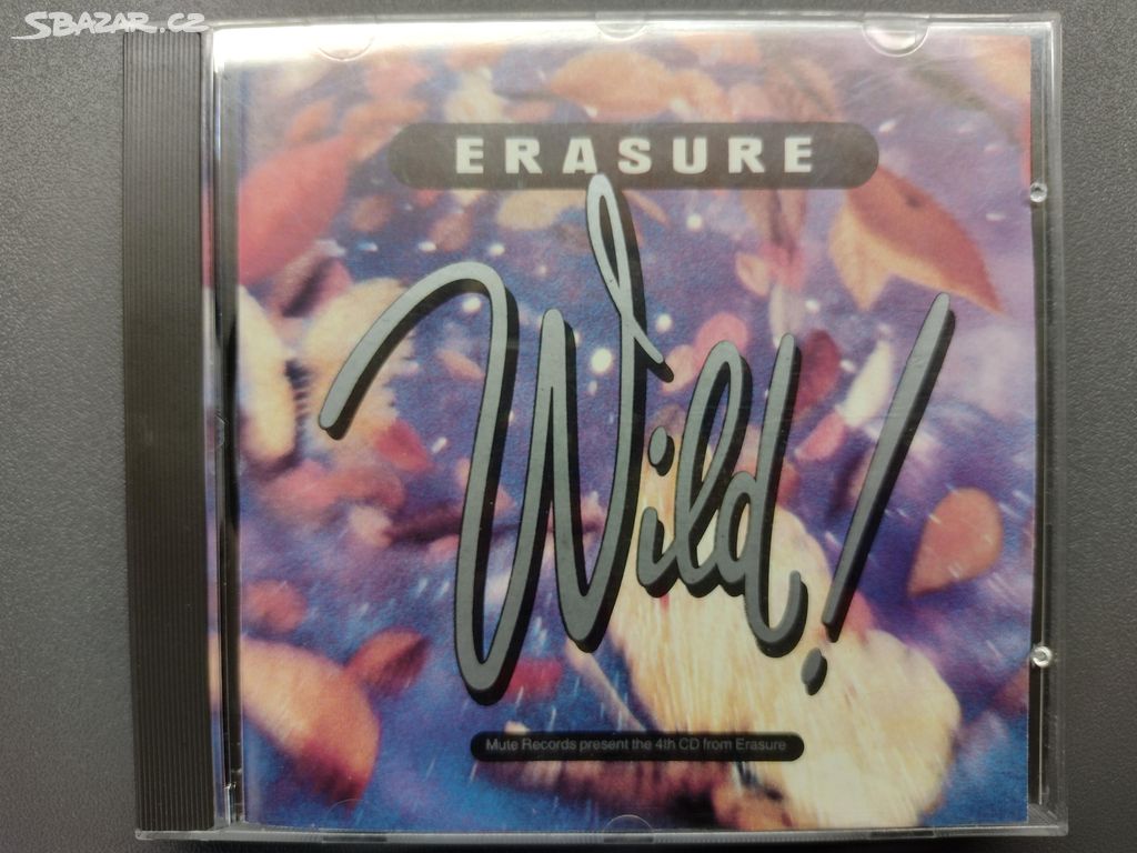 CD ERASURE - WILD (CS MUTE CZECHOSLOVAKIA) RARE