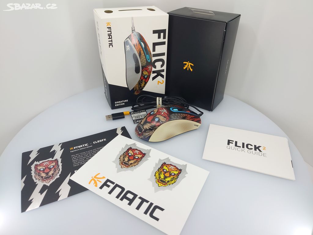 Myš Fnatic Gear Flick 2, ClegFX Signature Edition