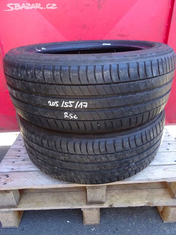 Letní pneu Michelin Primacy 3, 205/55/17 RFT, 2 ks