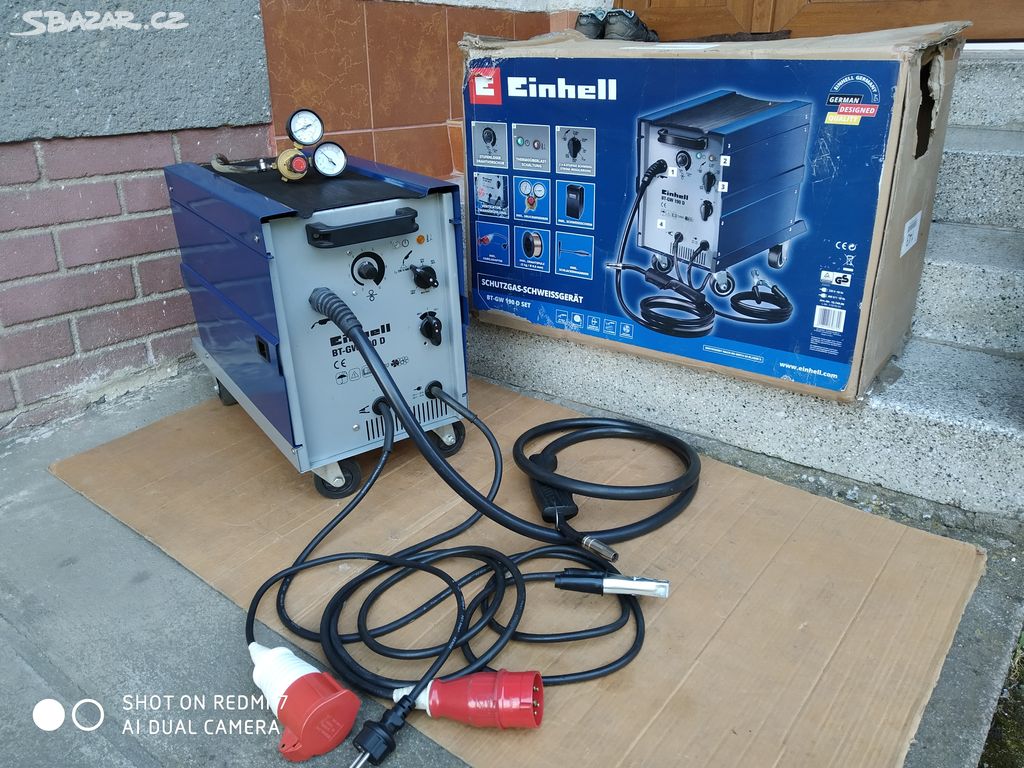 Prodám CO2 svářečku EINHELL BT-GW 190 D.