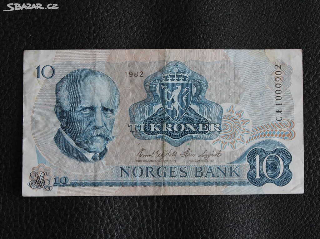 Norsko 10 Korun 1982