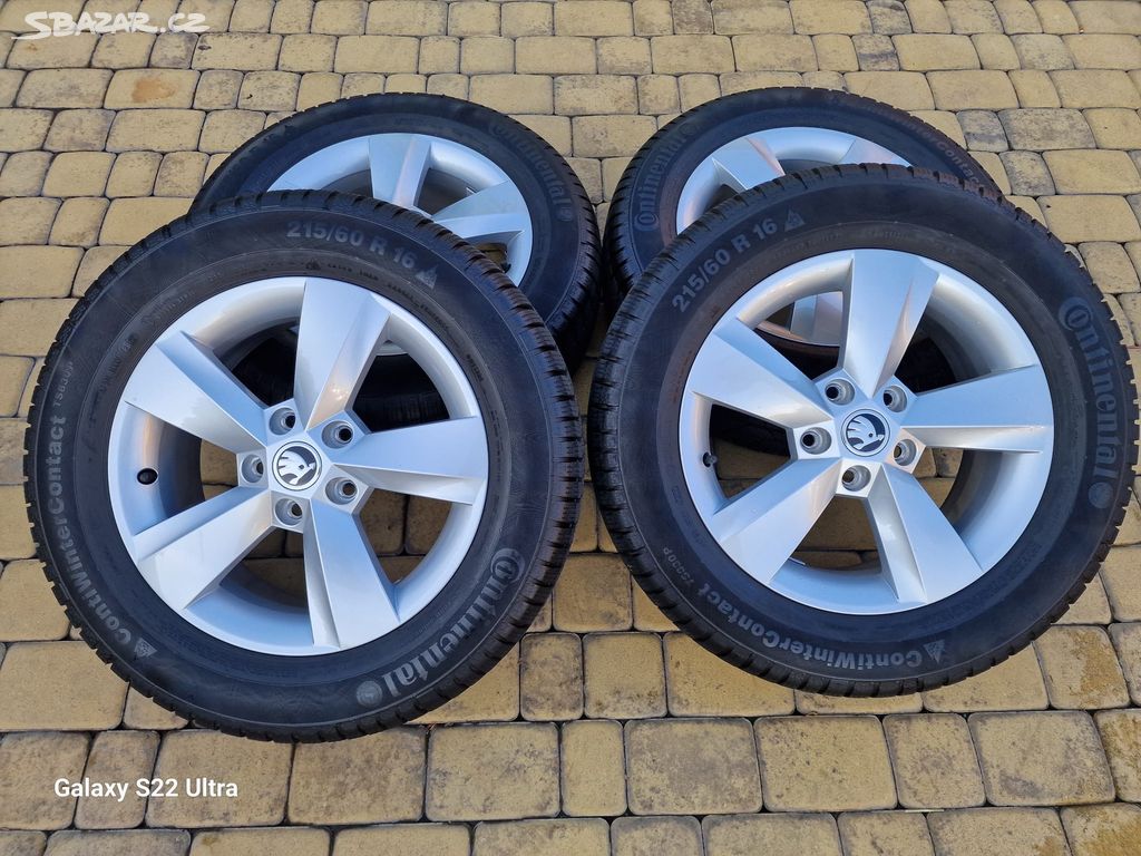 Alu kola zimní sada 5x112 16" Karoq 215/60 16"