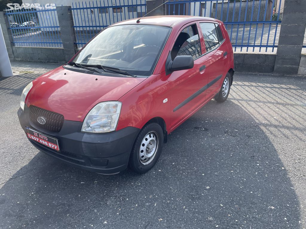 KIA PICANTO LX 1.0i LPG-PLYN 45KW 1Majitel ČR 2008