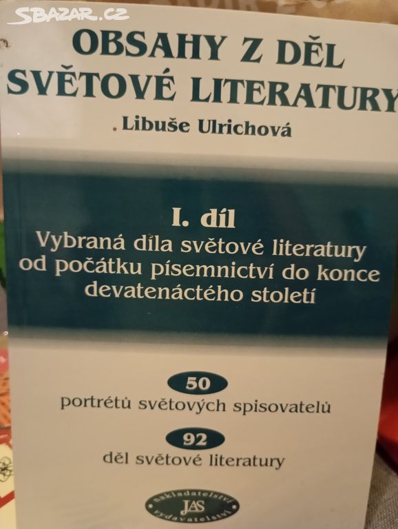 Obsah děl světové literatury Ulrichová