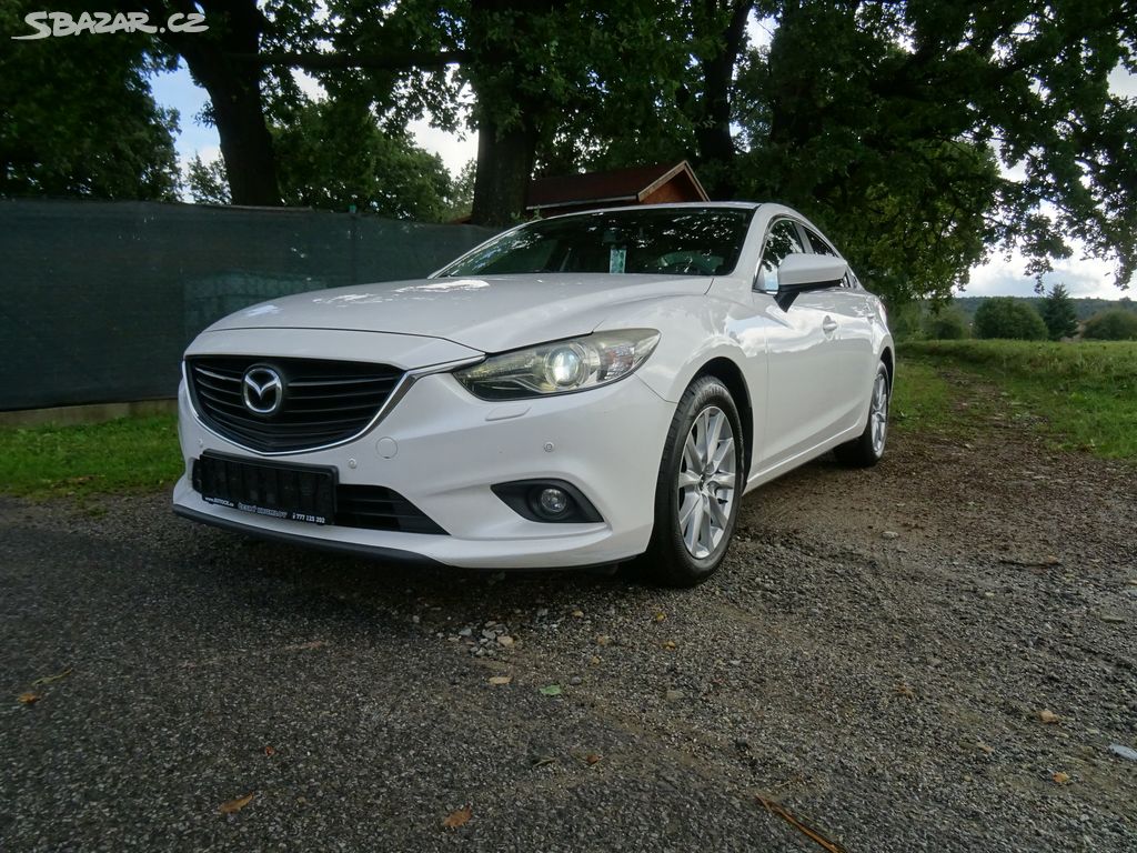 Mazda 6 2,0i 107kW Skyactiv tažné, pěkná výbava