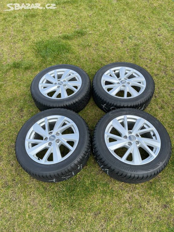 ALU KOLA 5X112 R17 , O. Audi , Pneu 7.5mm