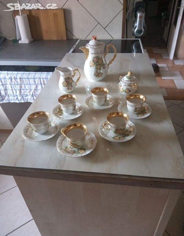 Porcelánový set na kavu