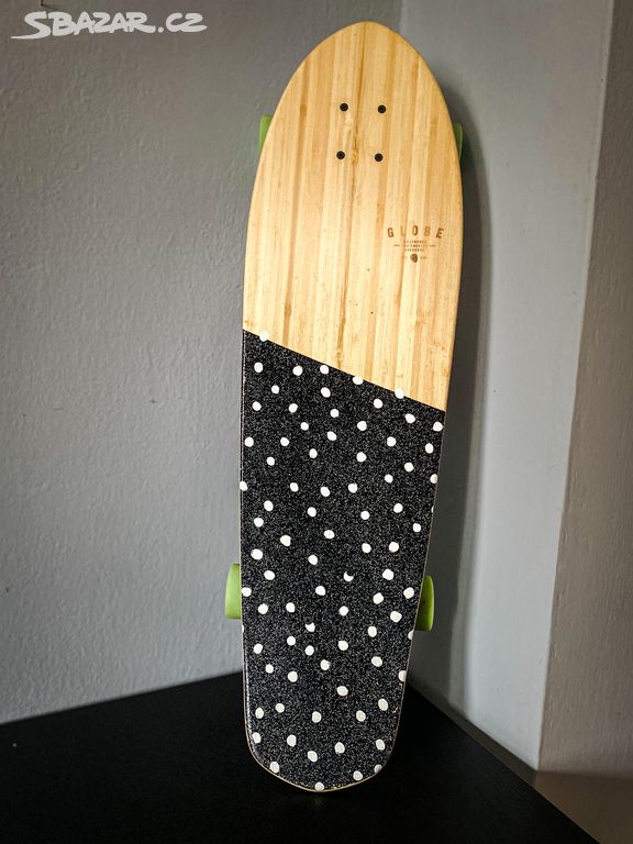 Longboard GLOBE Big Blazer 32, Bamboo/Dotted