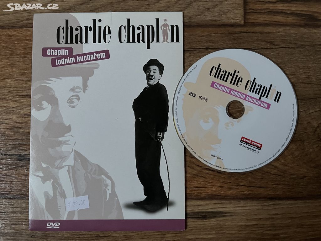 DVD filmu: Chaplin lodním kuchařem