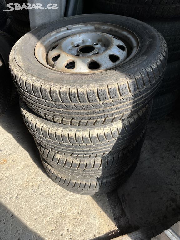 Škoda Felicia sada kola 4x100 pneu 165/70 R13