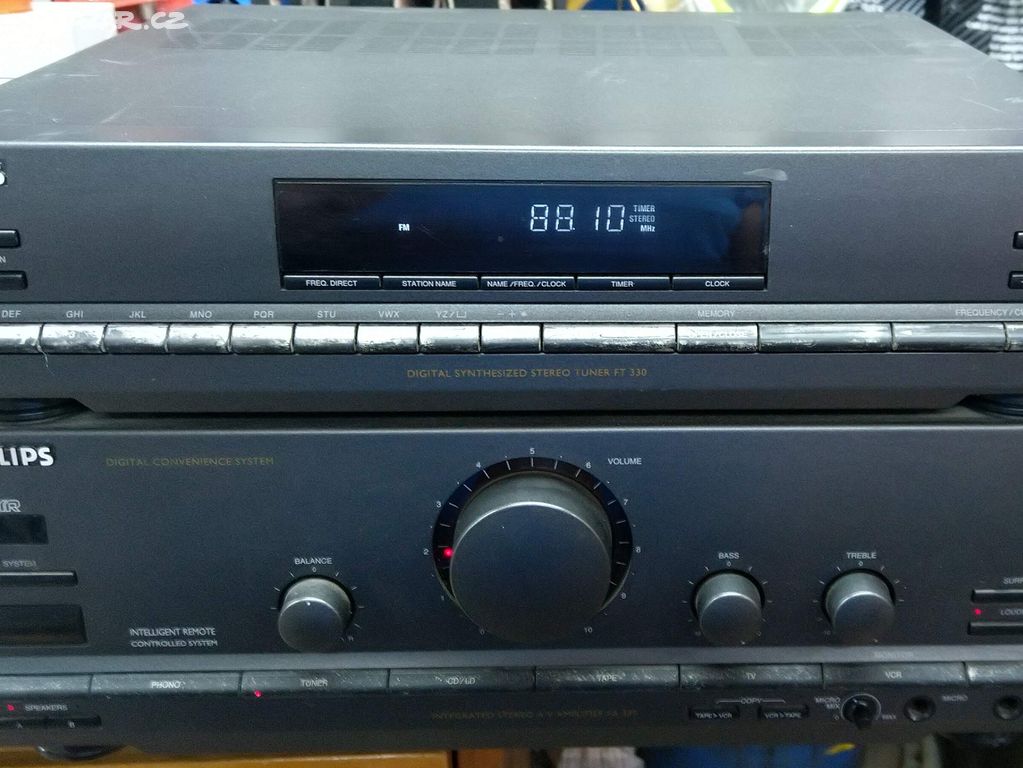 Philips hifi systém rádio se zesilovačem