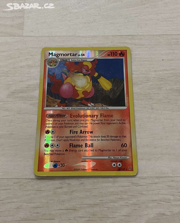 Pokémon karta - Magmortar