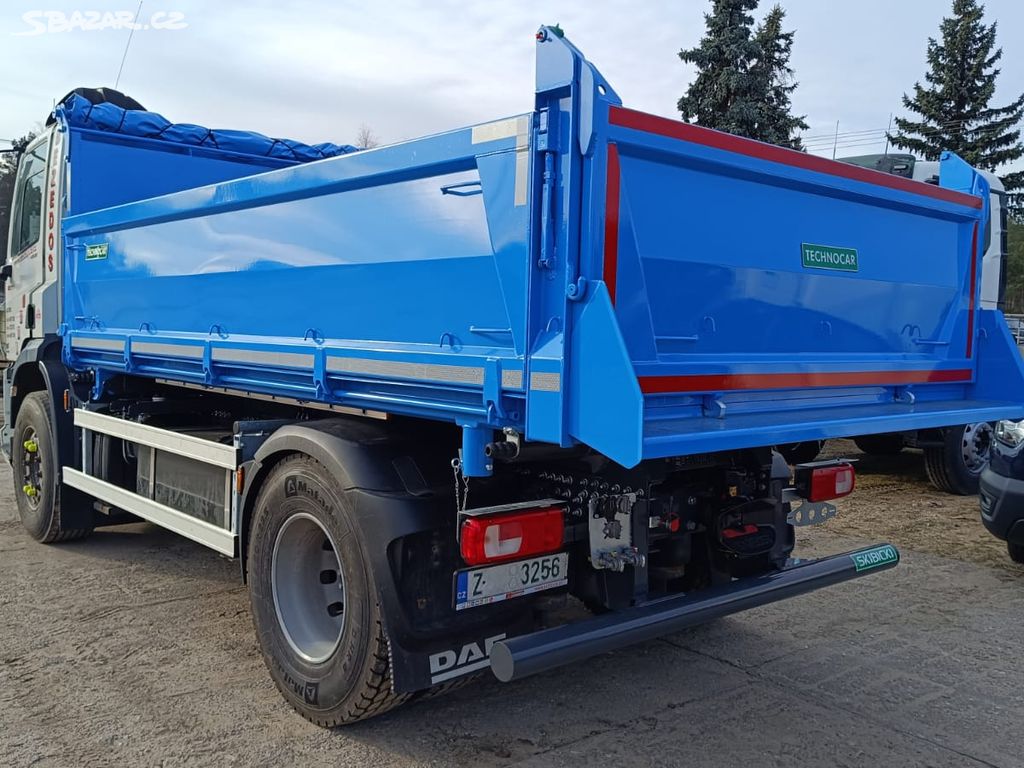 DAF CF 75.250 třístranný sklápěč TECHNOCAR