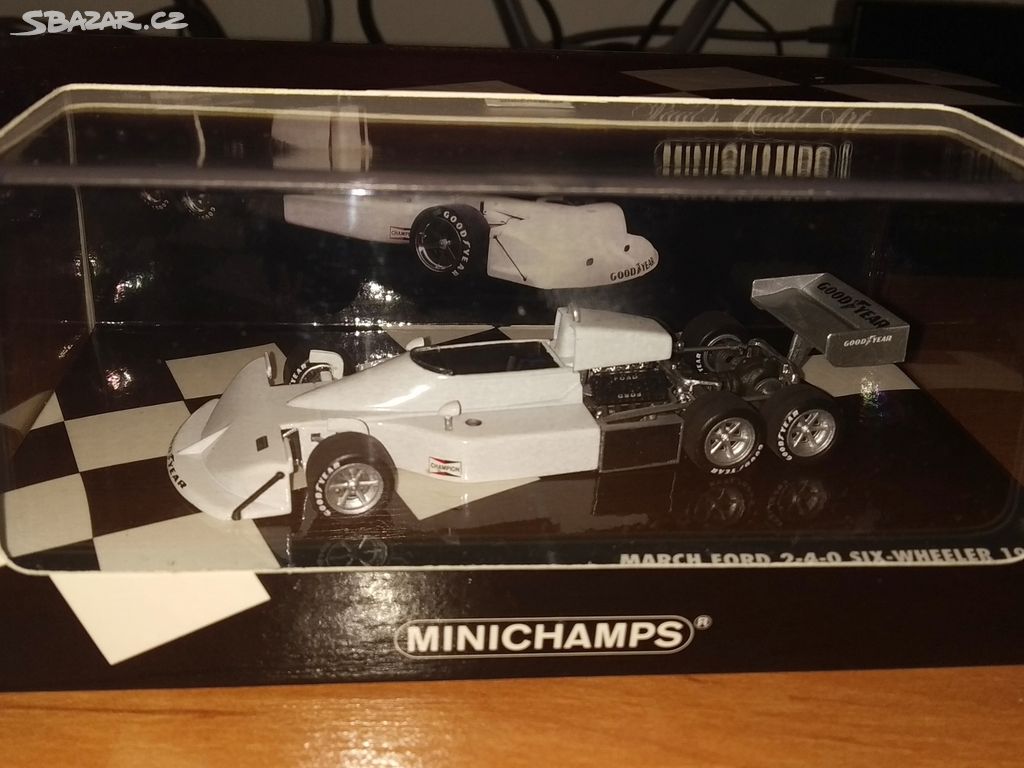 F1 March 2-4-0 Six-wheeler 1976 MINICHAMPS 1:43