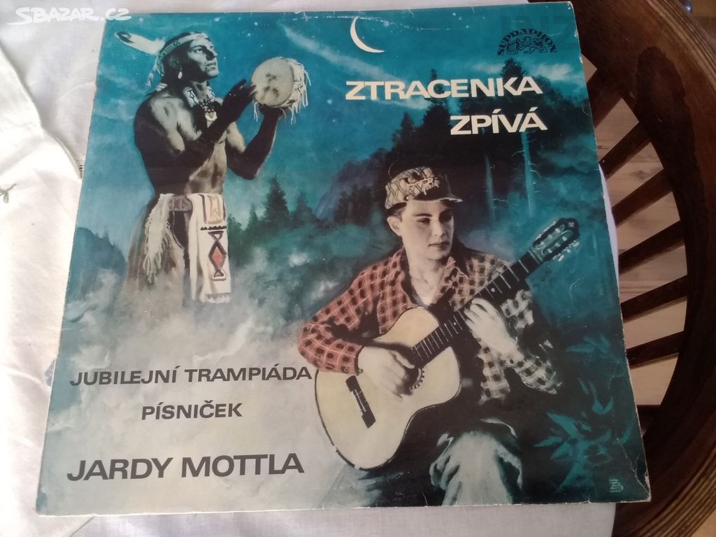 LP Ztracenka zpívá - trampské písně