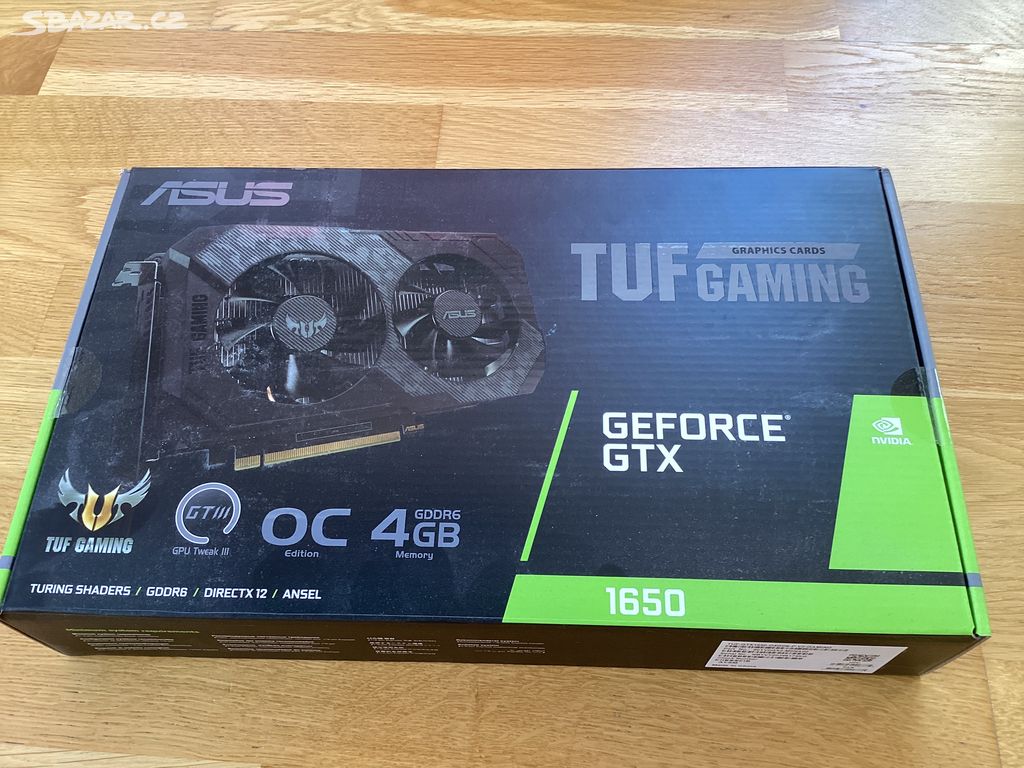 Grafická karta ASUS TUF Gaming GeForce GTX 1650 V2