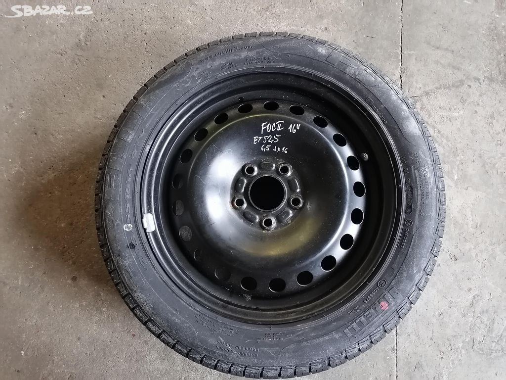 16'' dojezdové kolo rezerva Ford Focus II