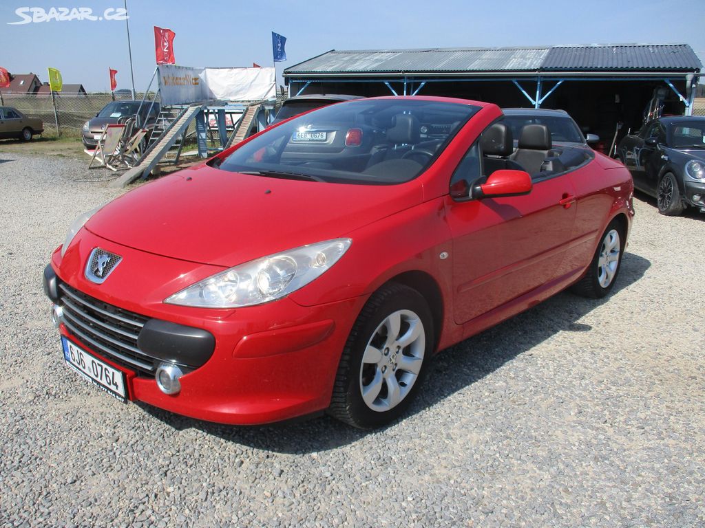 Peugeot 307CC 2,0i 16V 103kw Kůže Klima 2009 TOP