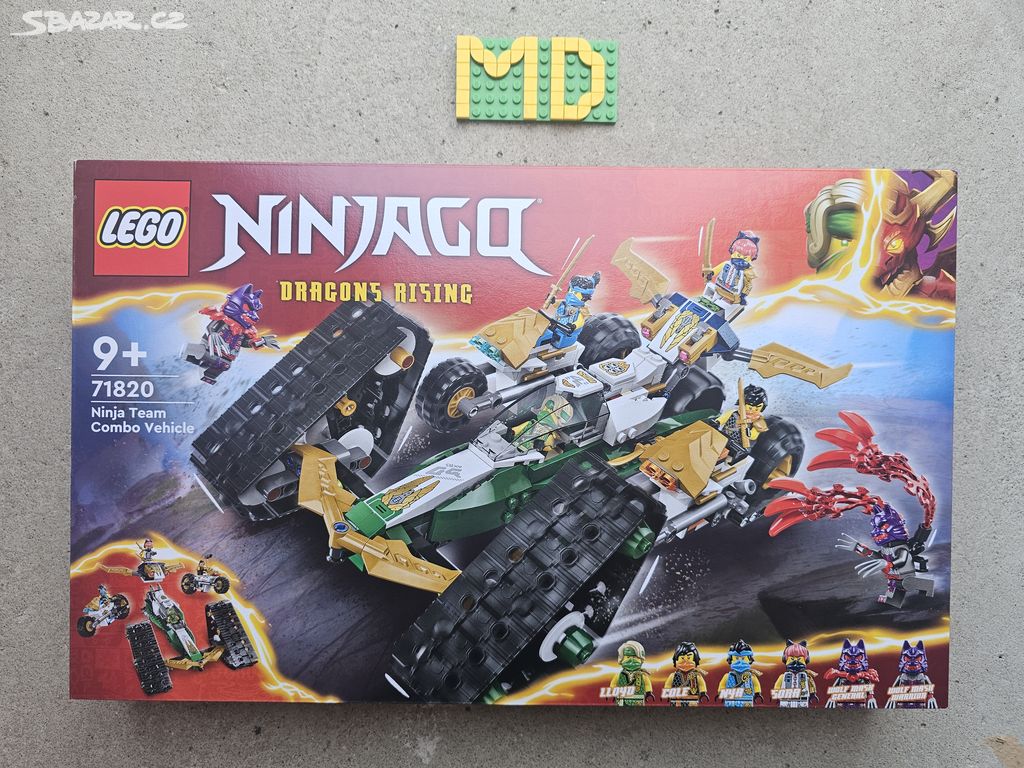 LEGO Ninjago 71820 Tým nindžů a kombo vozidlo