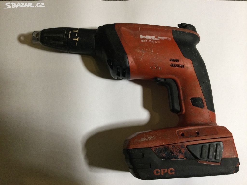 Aku sádrokartonářský šroubovák Hilti SD 5000-A22