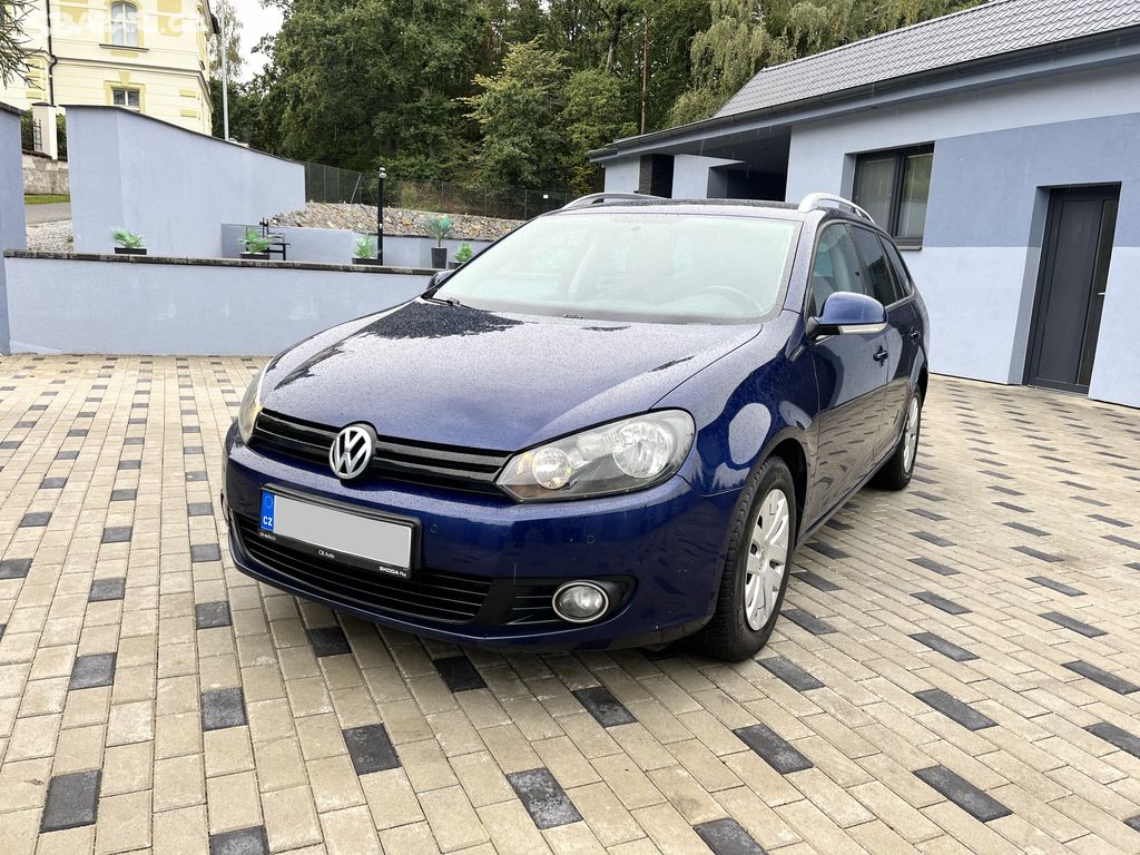 Volkswagen Golf 6 kombi 1,6 TDI - 77kw. PĚKNÝ STAV