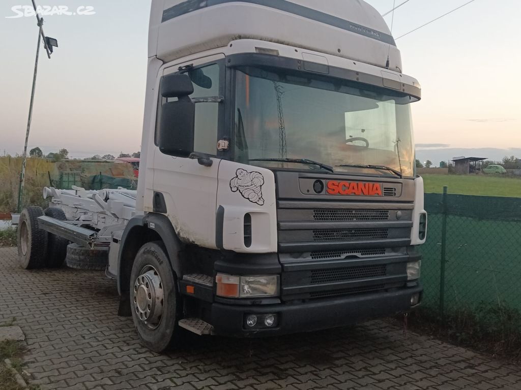 SCANIA18 TUN+Hákový nosič kontejnerů+Hydr.čerpadlo