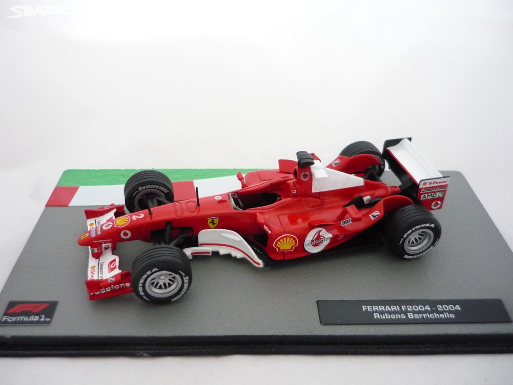 Ferrari F2004 Barrichello Formule F1 Altaya 1/43